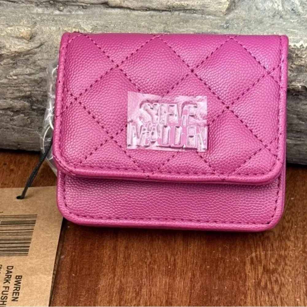 Pink‎ Steve Madden wallet card case